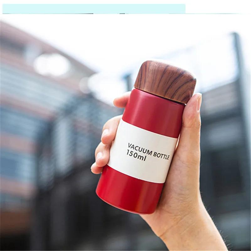 Mini Cute Coffee Vacuum Flasks Thermos 150ml 250ml Small Capacity Portable Stainless Steel Travel Water Bottle Thermoses 150ML