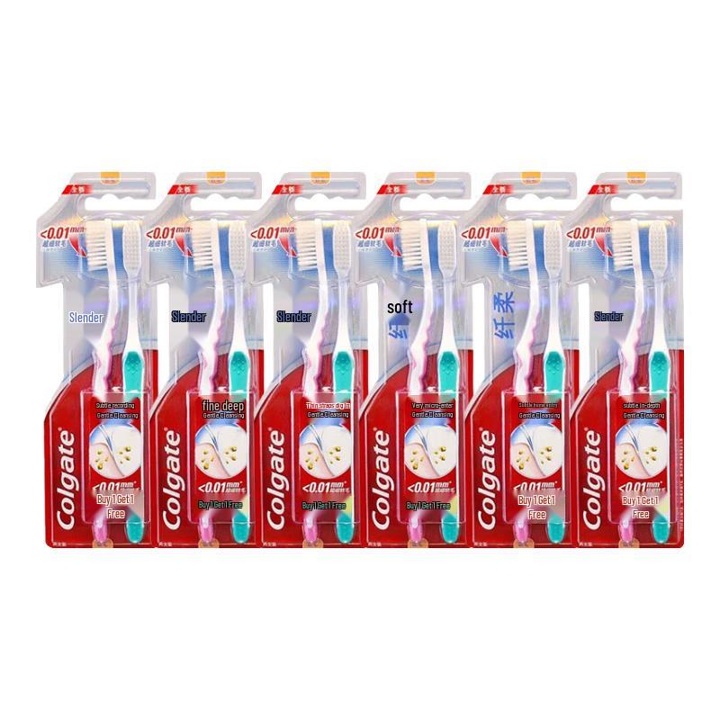 Colgate Soft Bristle Toothbrushes, 12-Pack