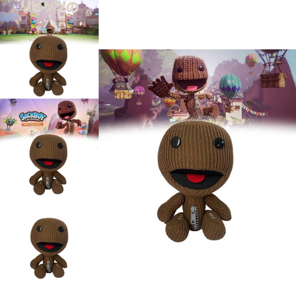 Little Big Planet Sackboy Plush Toy 25cm Fabric Stuffed Animal For Kids