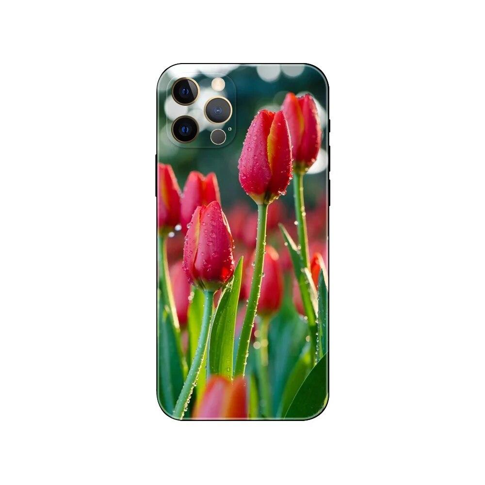 Pouzdro na telefon Tulip pro iPhone Samsung Galaxy Redmi Xiaomi Oppo OnePlus Note SA 7 8 9 10 11 12 13 14 20 21 22 23 53 54 Pro Max Plus Ultra TPU Soft