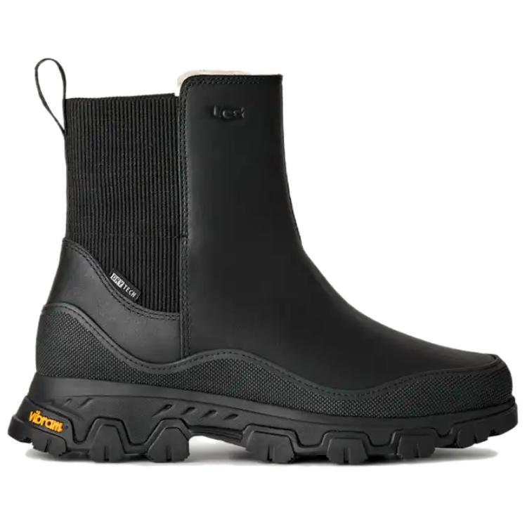UGG MetroTrek Short Chelsea Boots Women's Black Sneakers 1171432-BLK