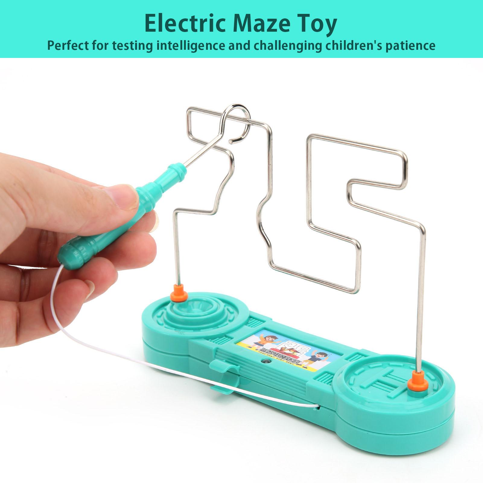 Electric Shock Toy Children Educational Electric Touch Maze Game Science Experiment Toy Gift