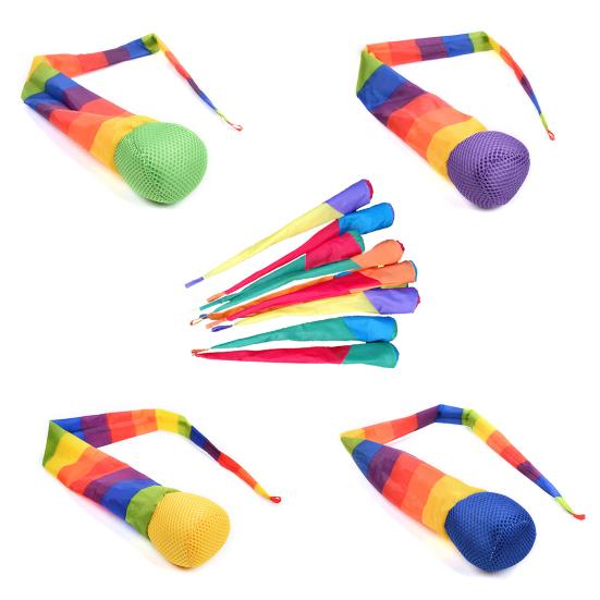 Toy Harmless Educational Lightweight Sports Catch Tail Soft Ball for Indoor