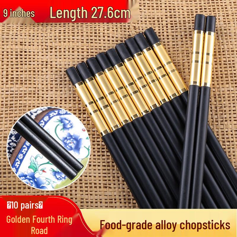 Premium Reusable Alloy Chopsticks