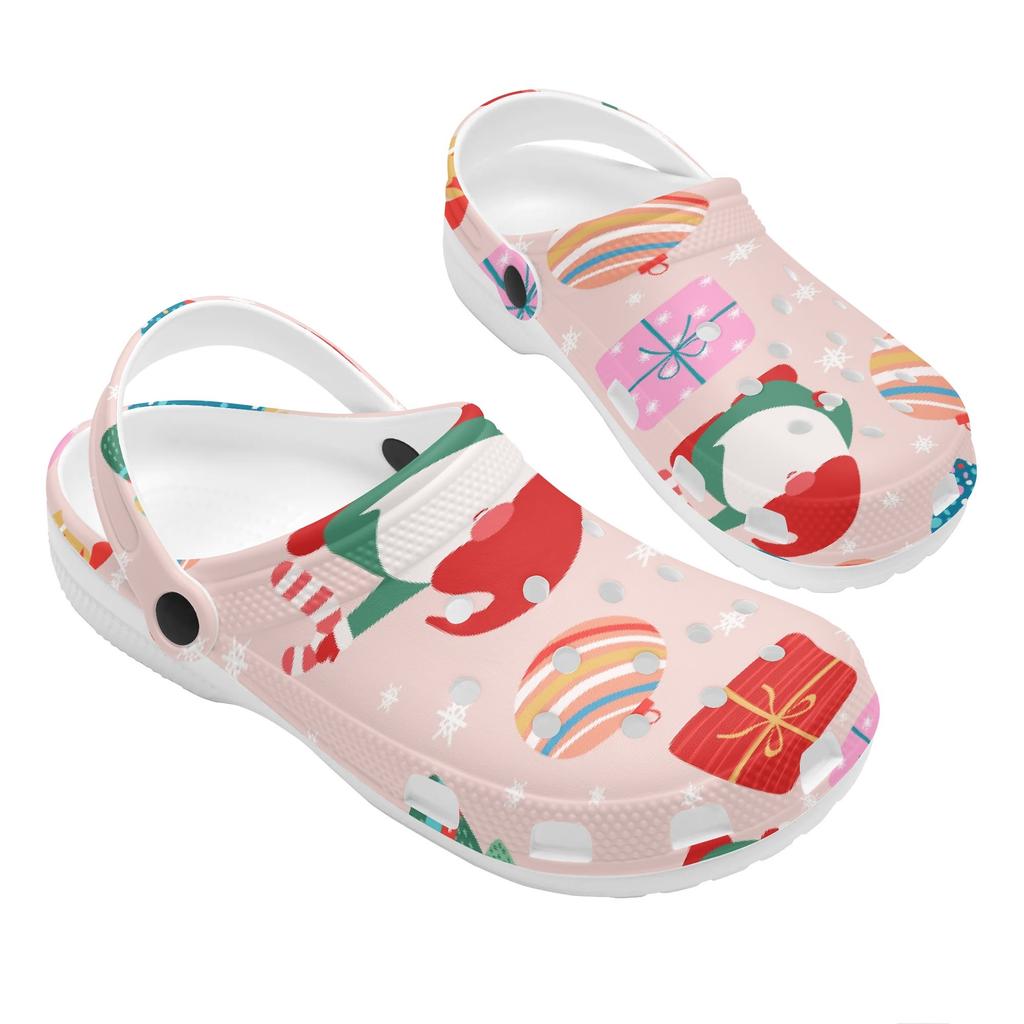 Printed EVA Water Clogs Women Men Quick Dry Soft Water Friendly Slip On Shower Pool Beach Bathroom Leisure Sandals Beach Wear