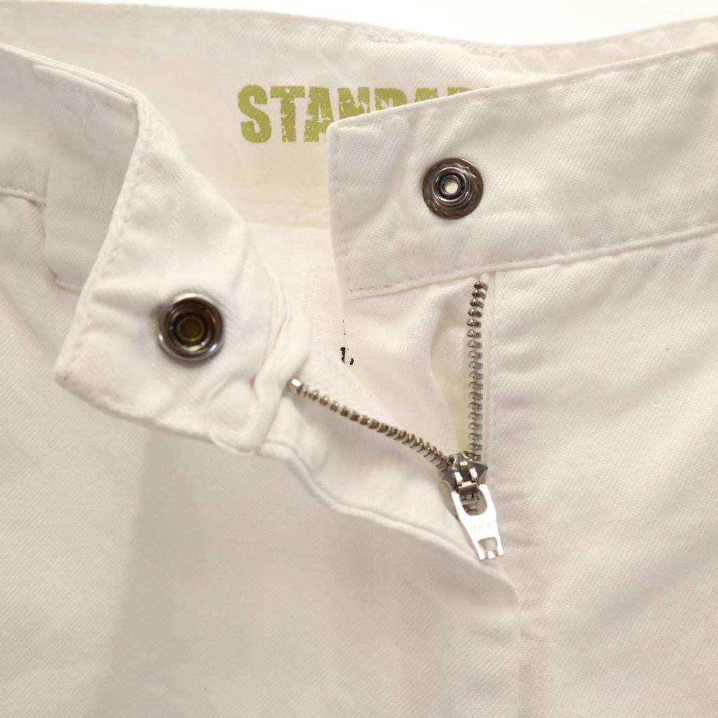 MARTIN MARGIELA Made In Italy Straight Pants 38 White Women Used