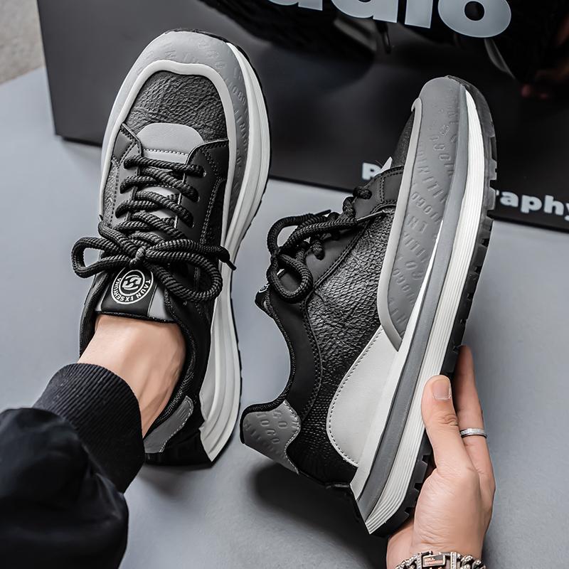 New Fashion Men's Four Seasons Comfortable  Shoes Students Male Boys Trending Soft Sole Breathable Casual Running Sneakers