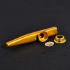 Party Aluminum Gift Children Kids Kazoo Flute 5 Pcs Diaphragm Harmonica Metal
