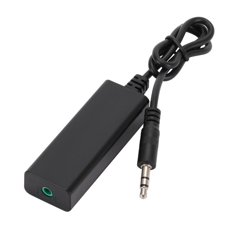 

3.5mm Audio Cable Ground Loop Isolator AUX Buzzing Noise Eliminate Anti-interference Filter As Shown A