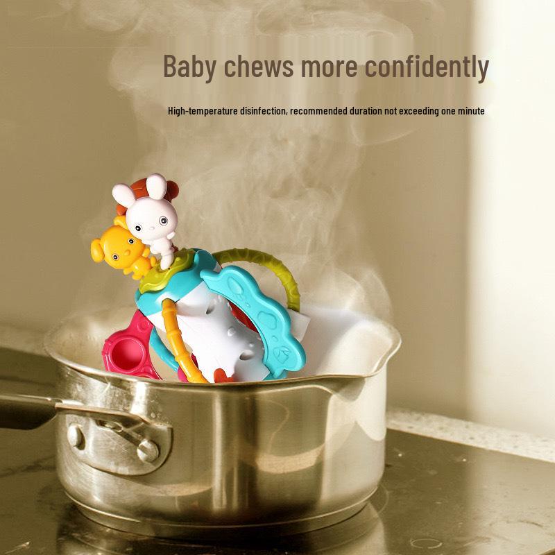 Cross-Border Guyu UFO Finger-Pull Toy: Pressable, Chewable, Enlightening Fun for Early Education