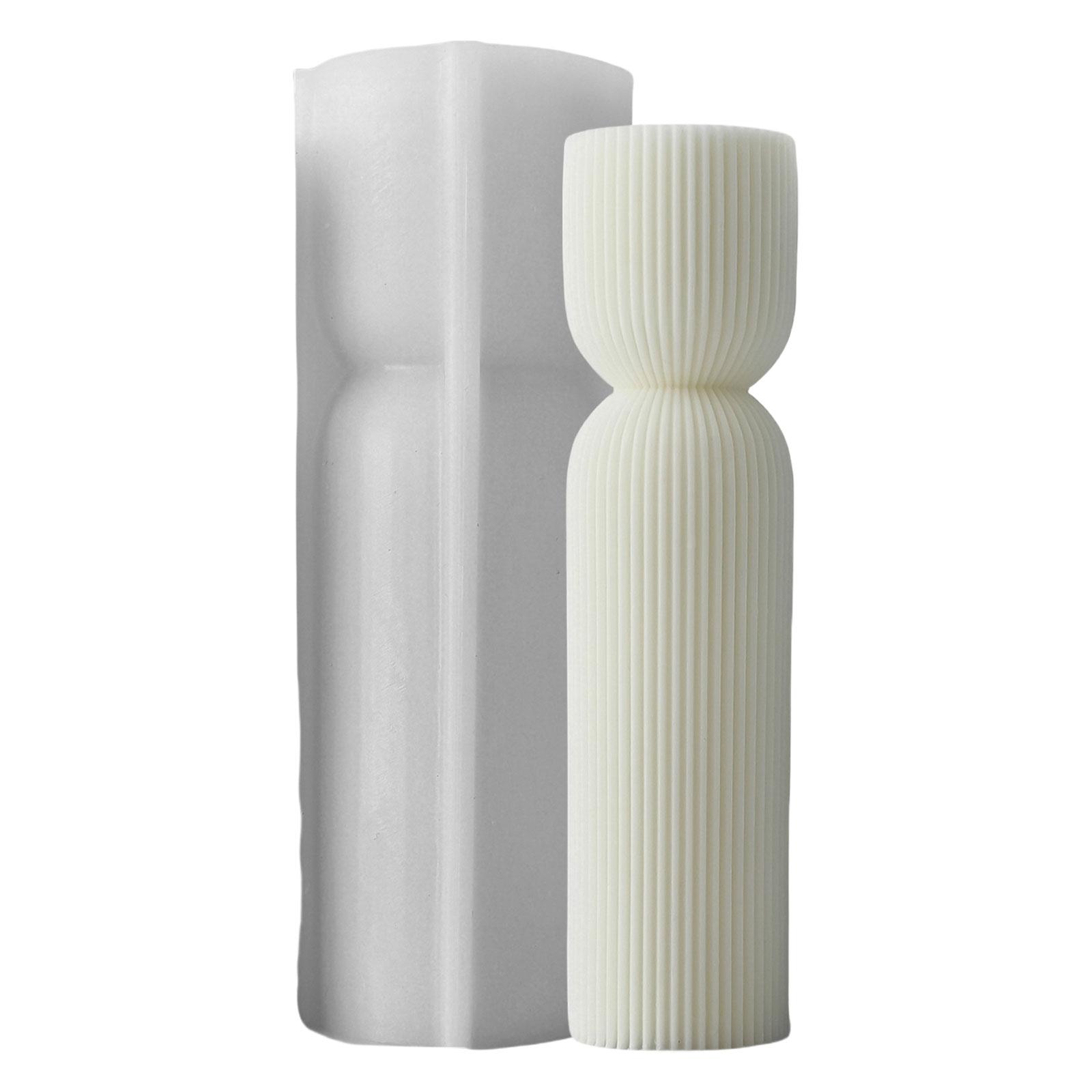 

Гибкая силиконовая форма, полосатая форма для свечей в форме столба, форма для изготовления ароматизированных ароматерапевтических средств, форма для украшения ручной работы 5105