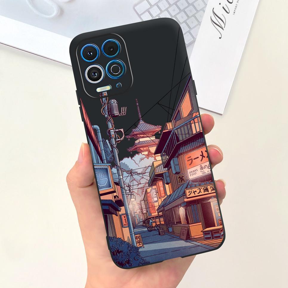 For Cover Motorola Edge S 5G / Motorola Moto G100 Gothic Style Black Cat Cool Pattern Funda Etui For MotoG100 EDGES Soft TPU Bag