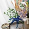 Sea Green Turtle Seahorse Starfish Sheer Curtains Bedroom Voile Curtain Living Room Window Sheer Curtains Kitchen Tulle Drapes