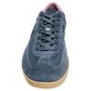 Zara Leather Round Toe Versatile Low Top Sneakers Women Sneakers Blue 5402610400