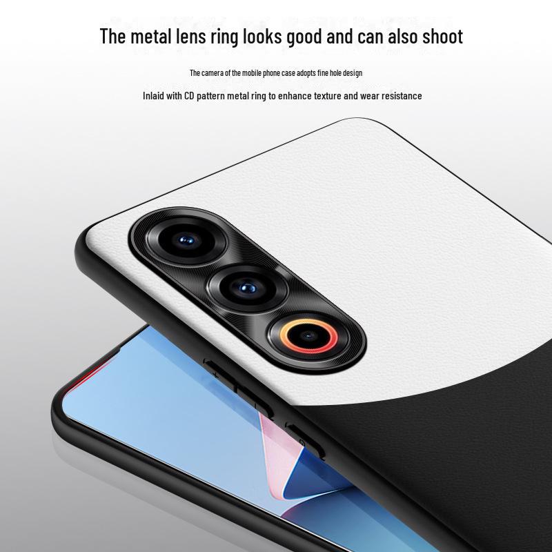 Meizu 21 Liquid Lederhülle: Fallschutz, Antifouling-Schutz. Individueller Versand möglich.