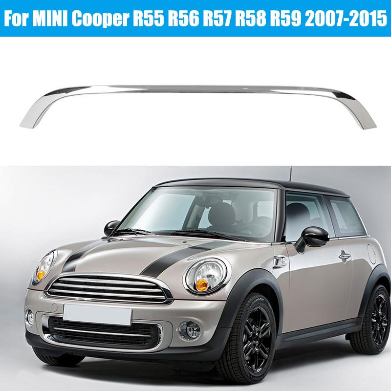 

Car Front Bumper Grille Trim Upper Grille Surround Trim Hood Molding Fit for MINI Cooper R55 R56 R57 R58 R59 2007-2015