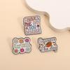 Have The Day You Deserve Enamel Pins Funny Quotes Squeeze the Day Orange Brooches Lapel Badge Fashion Jewelry Gifts for Friends