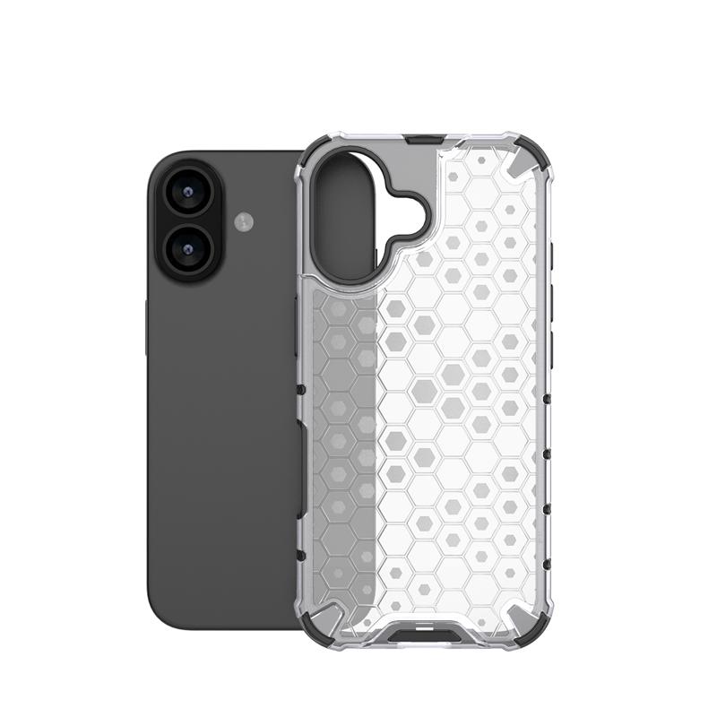 For iPhone 17 Case iPhone 17 Cover Honeycomb Style Bumper Shield Protective Back Phone Cases For iPhone 17 Air Pro Max Funda