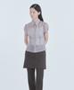 Mausolleum Mila Waist A-Line Skirt - Brown Stripe