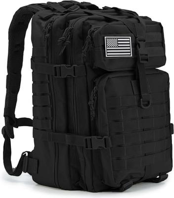 Torby podróżne męskie Survival Outdoor 3P Assault Pack EDC Molle Pack piesze wycieczki Trekking Polowanie Torba