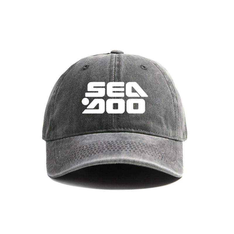 Sea Doo Unisex Cap Distressed Hats Seadoo Baseball Caps Unisex Retro Outdoor Summer Adjustable Hats MZ-139