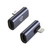 Type-C Female to Lightning Male Adapter for Charging & OTG