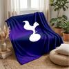 Tottenham Hotspur Theme Blanket Soft Flannel Fleece Blanket Warm Lightweight Throw Blanket for Home Sofa Bed