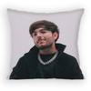 Singer Tito Double P Pillow Case Sofa Living Room Bedroom Headboard Backrest Cushion Square Cushion Nap Time