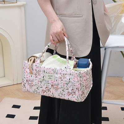 Taška organizér na dětské pleny Skládací přenosný stohovač a caddy na pleny Velkokapacitní úložná taška na dětské věci