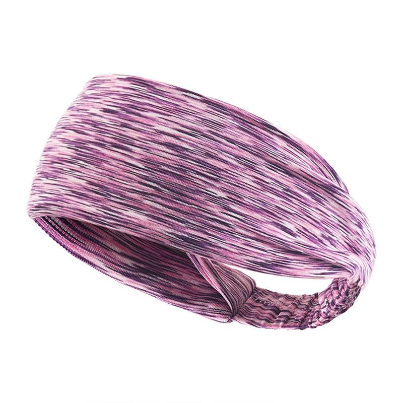 1Pcs Elastic Sweatband For Men Women Sport Headband Yoga Workout Hair Accessories Headwear Sports Hairbands