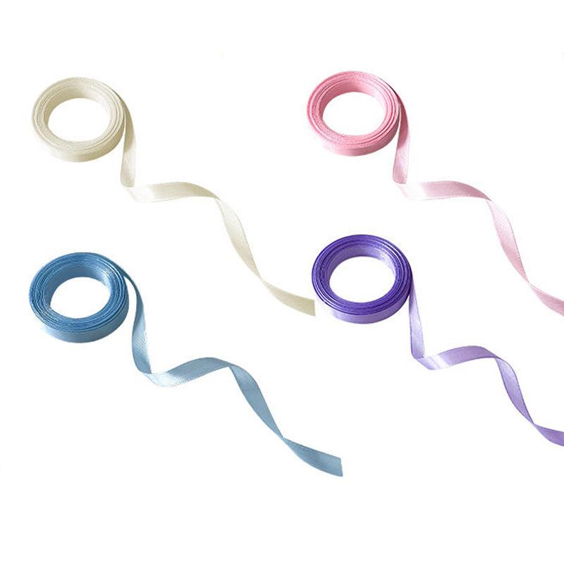 2M Geflochtenes Band Haarband Band Seidenhaargummi Stirnband Weibliche Schleife Twist Haarseil Pferdeschwanzhalter Haarschmuck