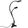 2in 1 LED Selfie Ring Light with Cell Phone Holder Adjustable Desk Lamp for Live Stream