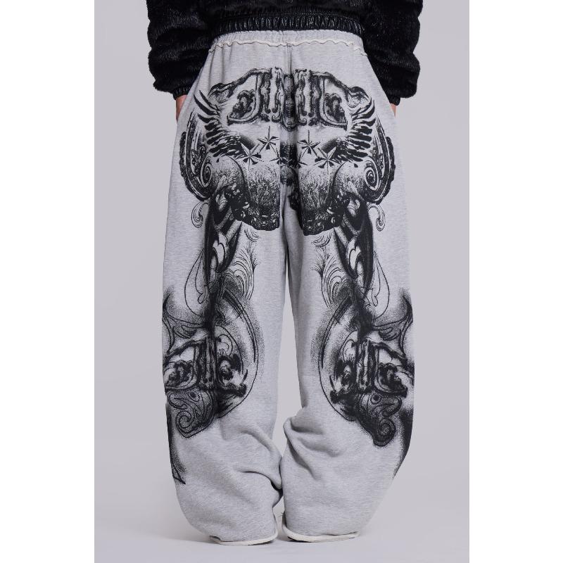 European And American Style New Washed Jeans Men'S And Women'S Retro High Street Straight Trousers Ins