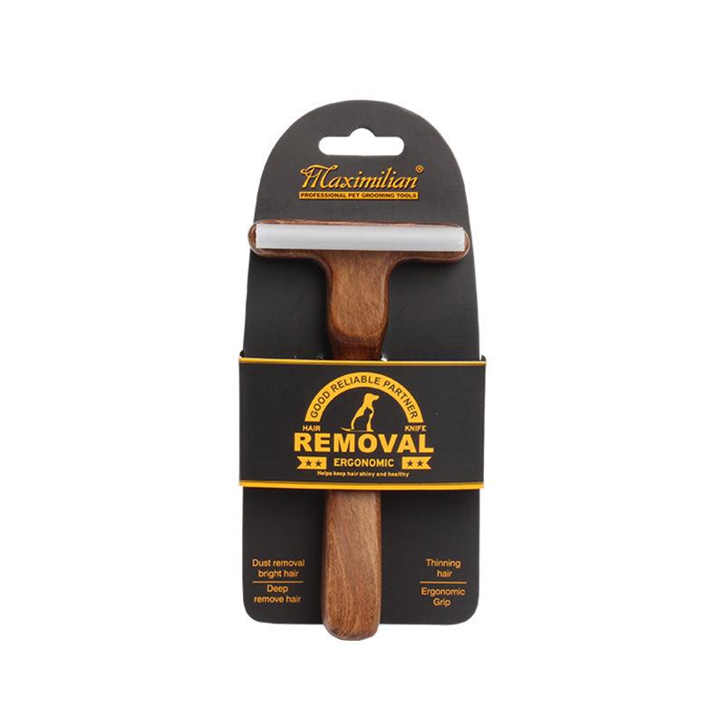 Pet Grooming Comb for Cats & Dogs - Hair Removal & Cleaning Tool