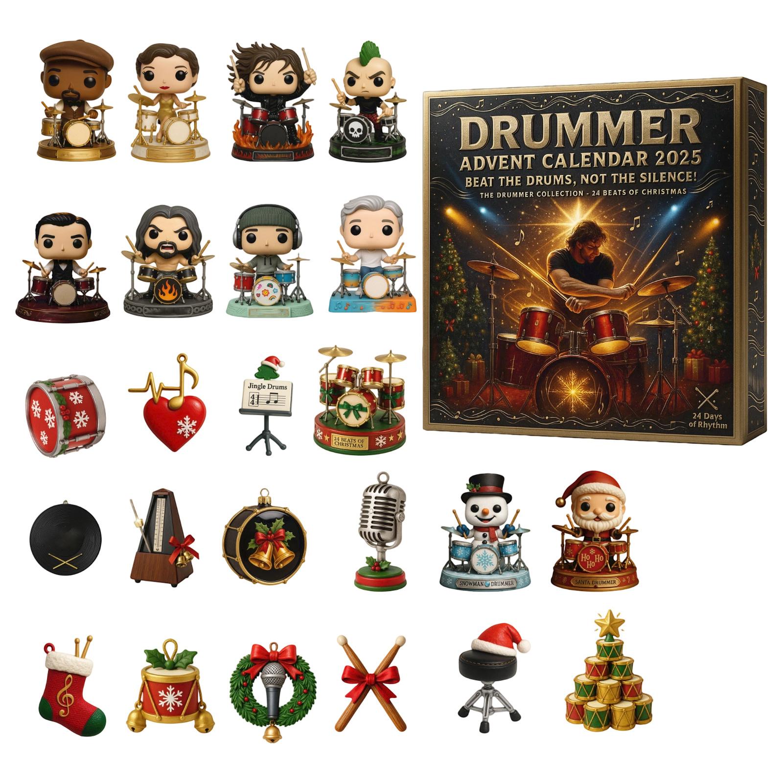 

Календарь прибытия включает в себя 24 календаря прибытия, календарь обратного отсчета и сюрпризы для коллекционирования. One Size