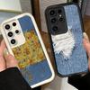 Handyhülle für Samsung Galaxy S26 S25 Ultra S24 FE Retro-Denim-Muster Schale S23 Plus S22 + S21 S20 5G Weiches Silikon Funda