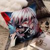 Anime Tokyo Ghoul Decorative Room Aesthetics Pillow Case Home Decor Bedroom Sofa Bed Couch Pillow Cover 45X45