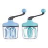 Hand Crank Eggs Beater with Mixing Heads Eggs Whisk Efficient Eggs Mixer for Versatile Use in Cooking and Baking
