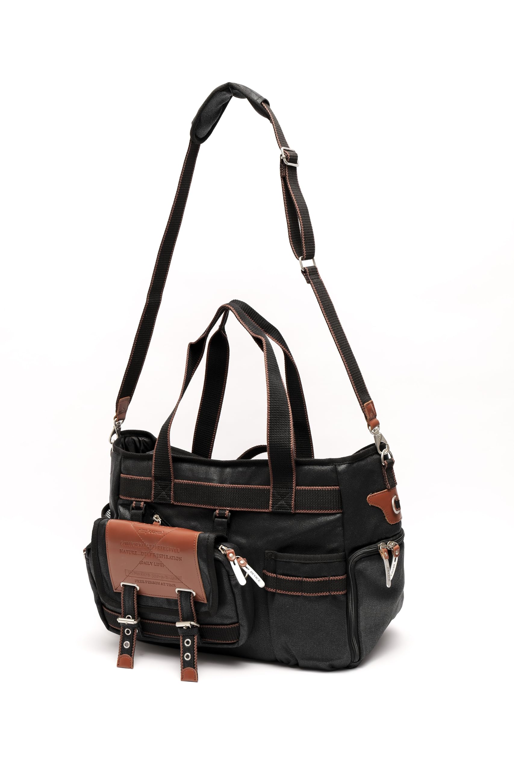 

Work 2WAY Crossbody Outdoor Golf Large Capacity Shoe Case Included Black [Device] чорний