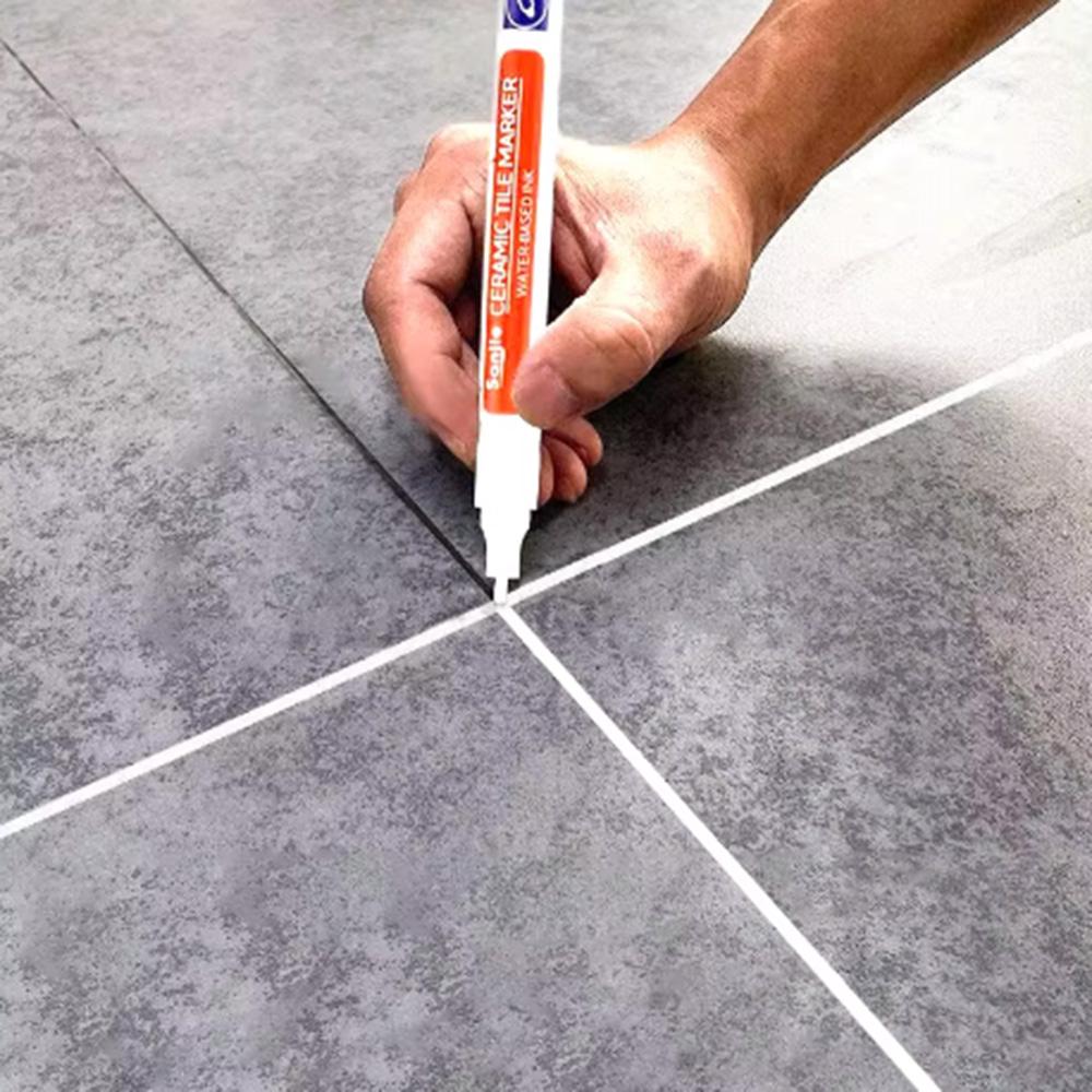 1PC Waterproof Marker Pen Wall Seam Repair Tiles Grout Markers Pens Floor Bathroom Decontamination Paint Brush Tools