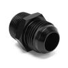 Fuel Line 12AN To 3 4NPT Adapter Fitting Straight Black Anodized Aluminum Replacement