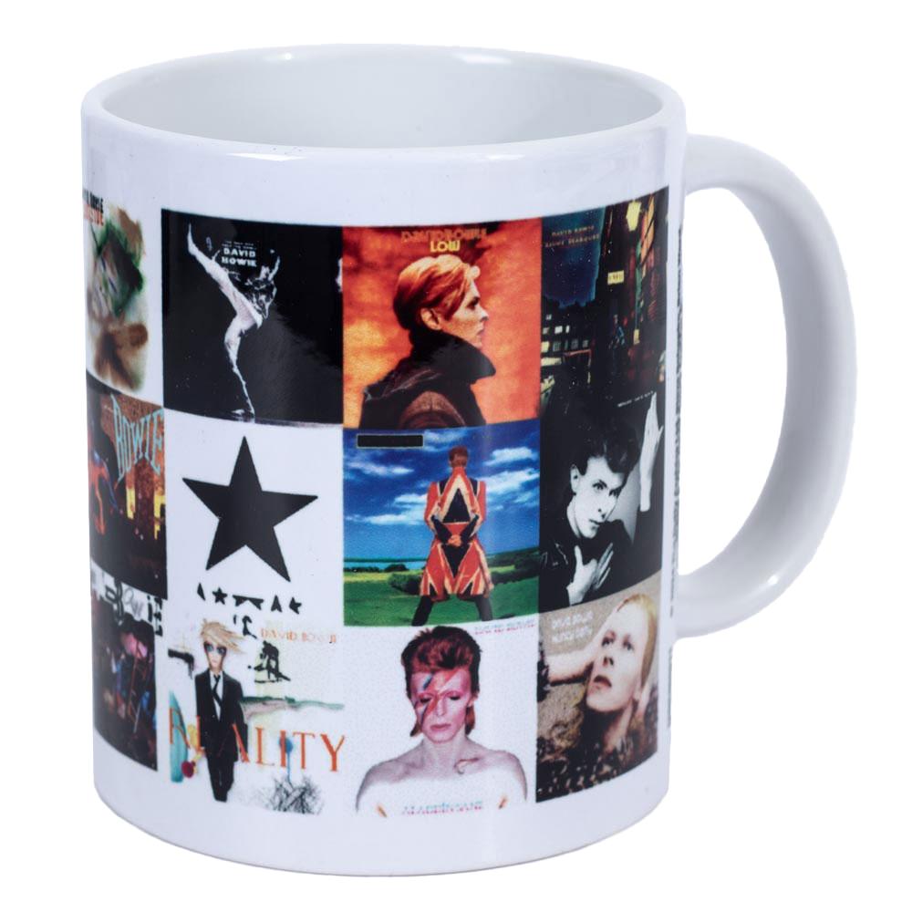 David Bowie Album Collage 315ml Mug