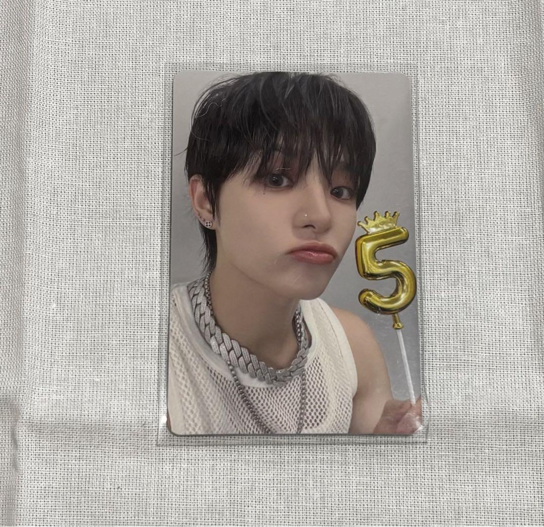 

[USED] TREASURE Jihoon Pop-up 8000 yen purchase bonus trading card