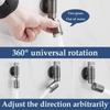 Stainless Steel In-wall Faucet Splashproof Design Mop Pool Faucet Basin Faucet  Bathroom Use