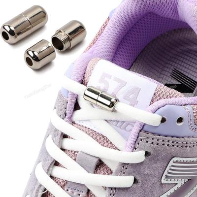 Elastic Laces Sneakers No Tie Shoe Laces Round Shoelaces Without Ties Quick Shoelace for Shoes Kids Adult One Size Fits All Shoe