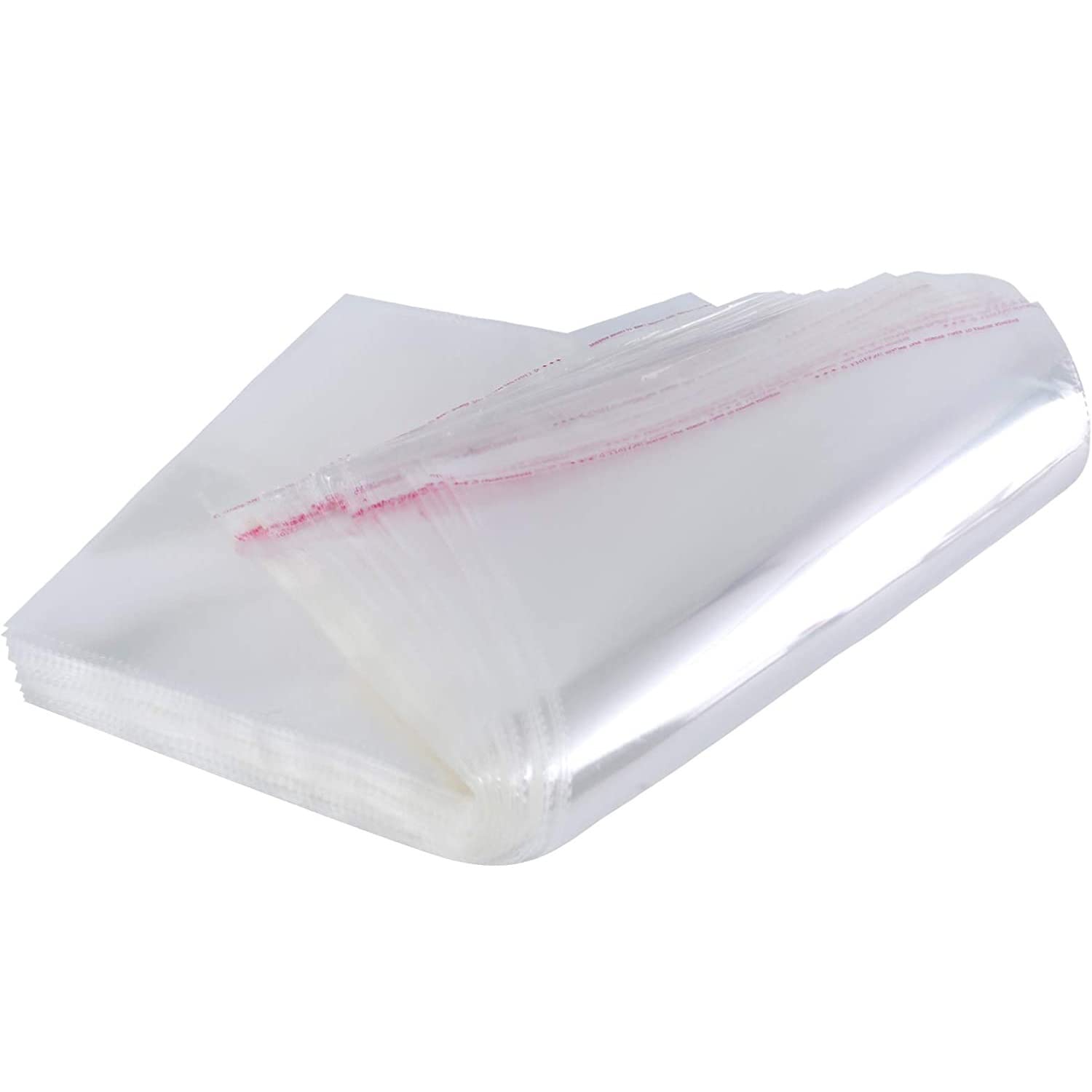 

Cellophane Bags Clear Poly Bags for Clothes,Shirt Bags Great for Packaging Clothing,Decor Wrappers,Party Favors,Artwork and More 100pcs&20x30cm чистий