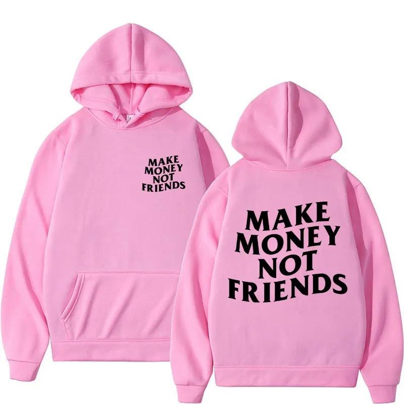 Letter Print Hoodie Long Sleeve Sweater Street Autumn And Winter