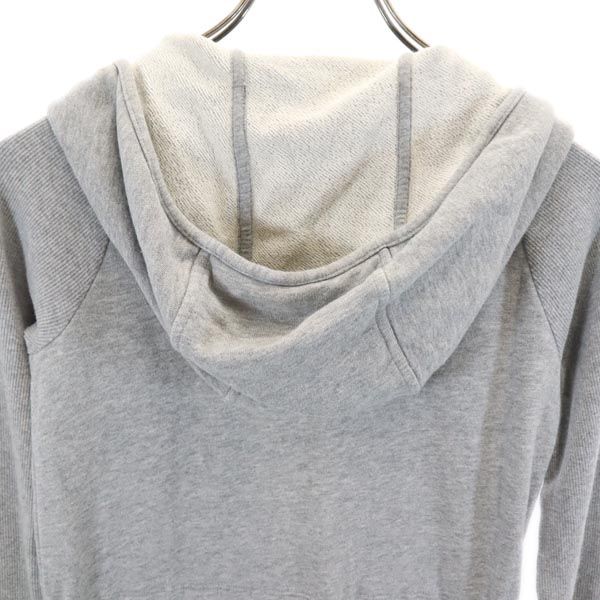 Armani Exchange Long Sleeve Long Zip Hoodie XS Gray Women Used