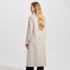 Women's Premium Lapel Wool Blend Long Coat