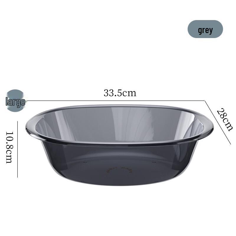 LFOF Multi-Purpose Thick Plastic Wash Basin